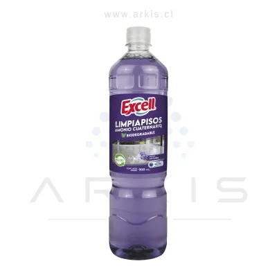 Limpiador Piso Desinfectante Excell Lavanda 900 ml