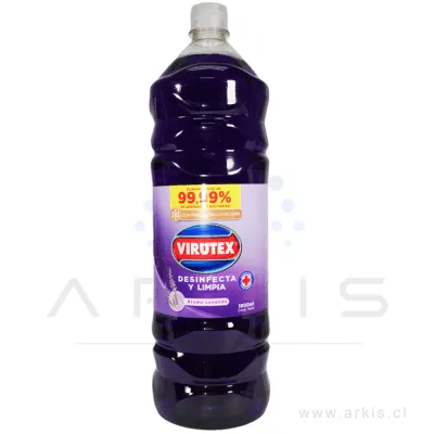 Limpiador Piso Desinfectante Virutex Lavanda 1.8 l