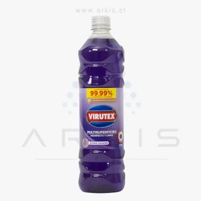 Limpiador Piso Desinfectante Virutex Lavanda 900 ml