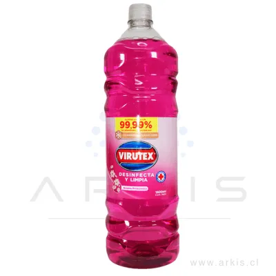 Limpiador Piso Desinfectante Virutex Primavera 1.8 l