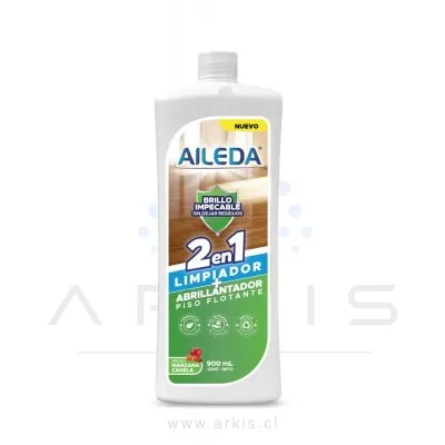 Limpiador Piso Flotante Aileda 2 en 1 Manzana Canela 900 ml