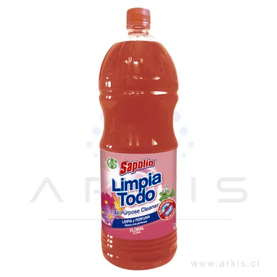 Limpiador Piso Sapolio Floral 1.8 L