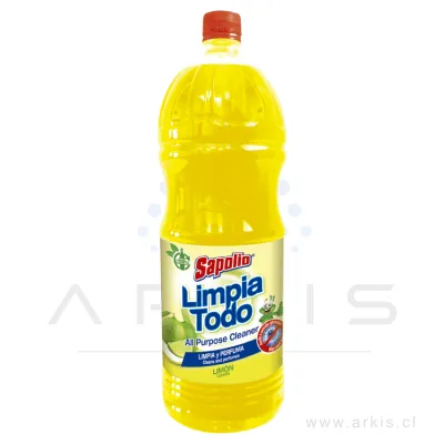 Limpiador Piso Sapolio Limón 1.8 L
