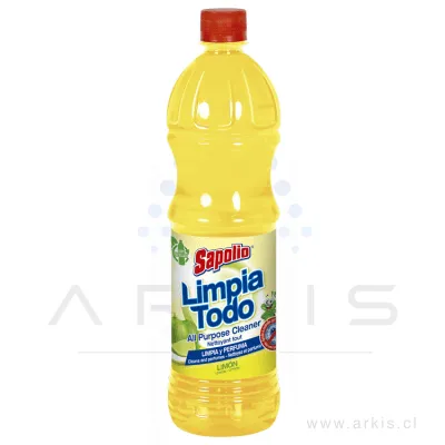 Limpiador Piso Sapolio Limón 900 ml