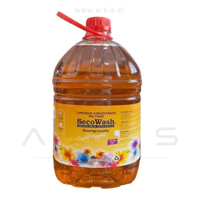 Limpiador Piso Secowash Ecológico Manzana Canela 5 L