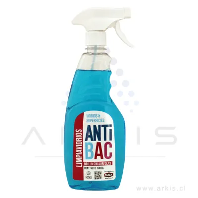 Limpiavidrios Antibac Gatillo 500 cc