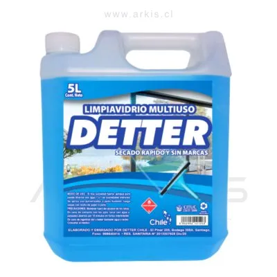 Limpiavidrios Detter Multiusos 5 L