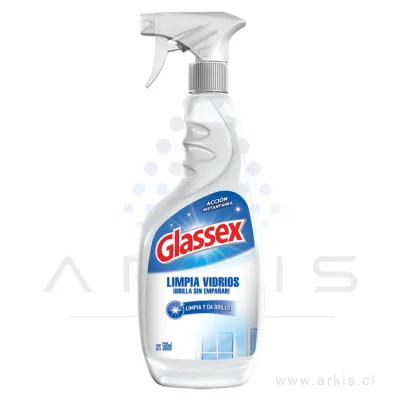 Limpiavidrios Glassex Fórmula Cristal Gatillo 500 cc