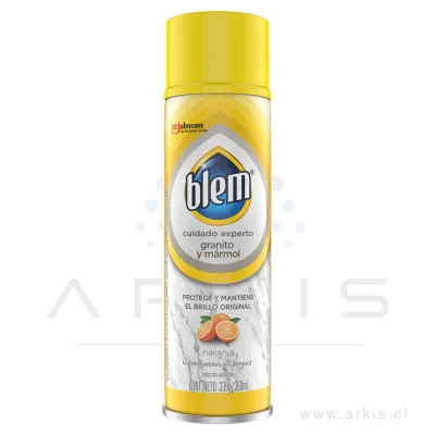 Lustramuebles Blem Aerosol Naranja granito/Mármol 360 ml