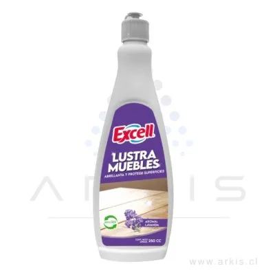 Lustramuebles Excell Crema Lavanda 250 cc