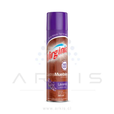 Lustramuebles Virginia Aerosol Lavanda 360 cc
