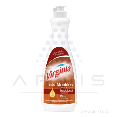 Lustramuebles Virginia Crema Tradicional 250 ml