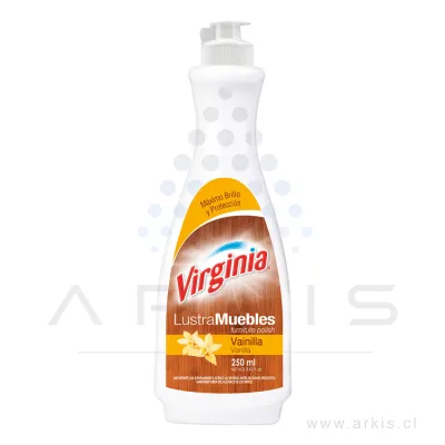 Lustramuebles Virginia Crema Vainilla 250 ml