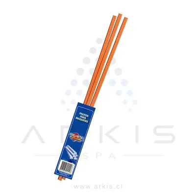 Maquetería Palo Cuadrado Proarte 50 cm 2X8 mm 6 Unidades