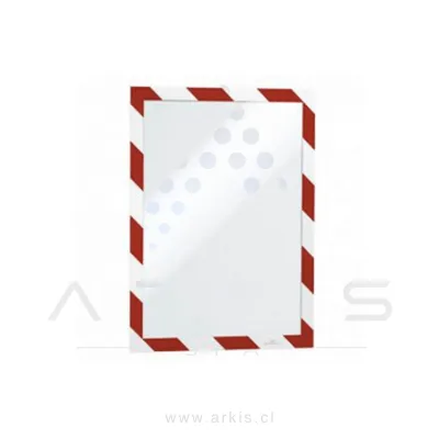 Marco Autoadhesivo Durable A4 Security 25x37.5 cm Plástico