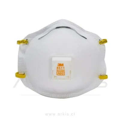 Mascarilla 3M 8511-N95 con Válvula