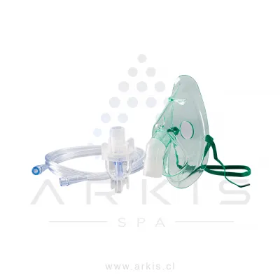Mascarilla con Nebulizador Alveos Adulto