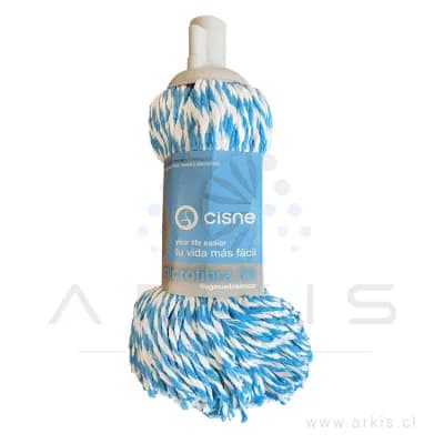 Mopa Limpieza Cisne Repuesto Microfibra 150 g Color