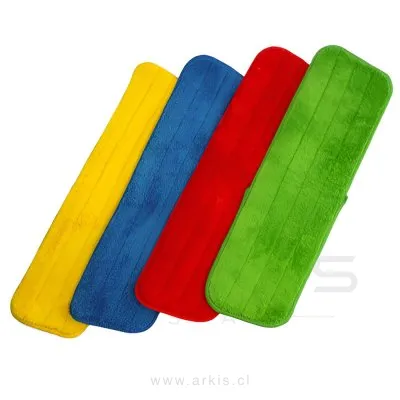 Mopa Seca Secowash Velcro Repuesto Microfibra 45 cm