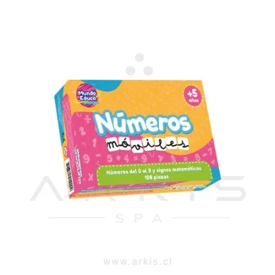 Números Móviles Adetec 108 Piezas