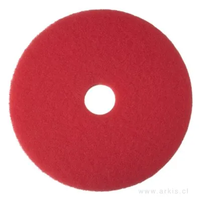 Pad Limpiador 3M 17" Rojo 5 Unidades