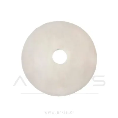 Pad Limpiador 3M 4100 20" Blanco 5 Unidades