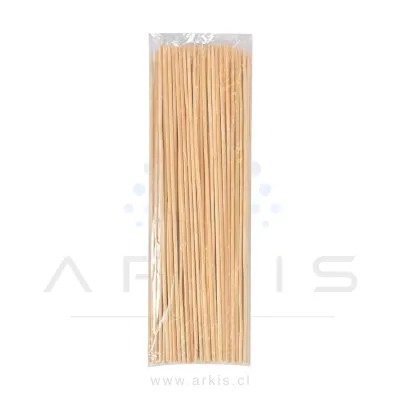 Palos Coctail Brocheta 25 cm 100 Unidades