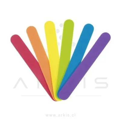 Palos De Helado Latina Ancho Colores Surtidos 25 Unidades