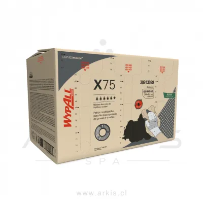 Paño Absorbente Wypall X75 34X34 cm 480 Hojas