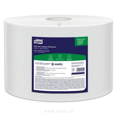 Paño de Limpieza Tork Resistente 23 x 34 cm Rollo de 825 Unidades
