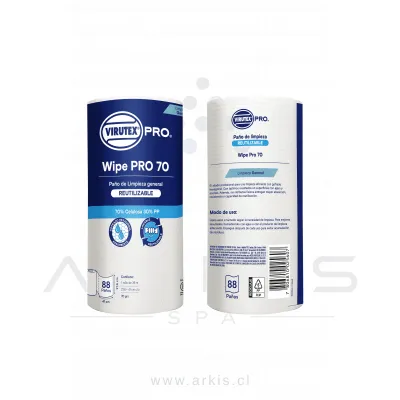 Paño de Limpieza Virutex Pro Wipe Pro 70 88 Unidades