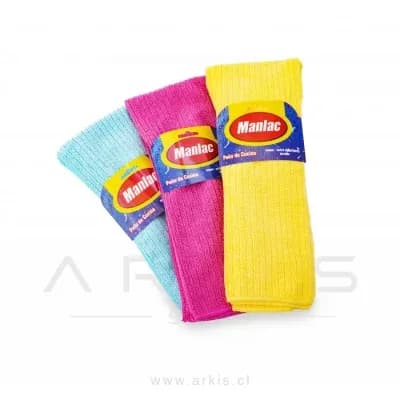 Paño Microfibra Manlac Multiuso 38x47 cm