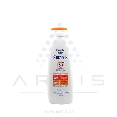 Pantalla Solar Simond'S FPS 50 UVA UVB 250 ml