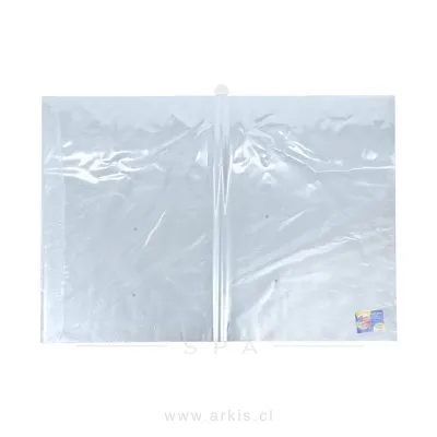 Papel Celofán 30 Micrones 70X100 cm Transparente 100 Pliegos