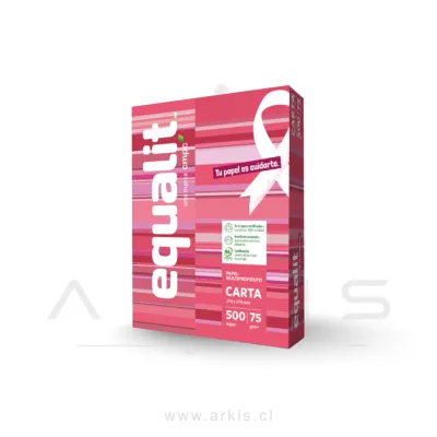 Papel Fotocopia Carta Equalit 75 g 500 Hojas