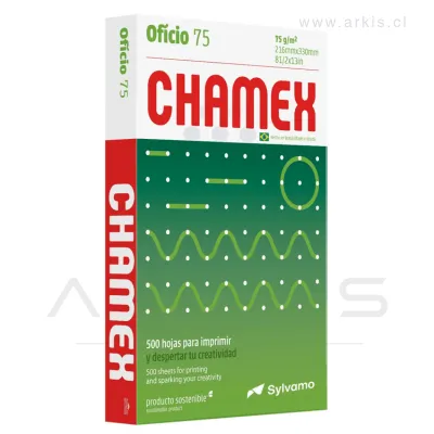 Papel Fotocopia Chamex Oficio 500 Hojas