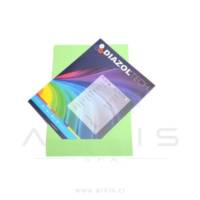 Papel Fotocopia Diazol A4 250 Hojas Verde