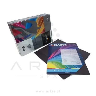 Papel Fotocopia Diazol Carta 500 Hojas Negro