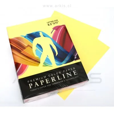 Papel Fotocopia Diazol Oficio 500 Hojas Amarillo