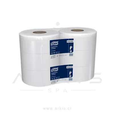Papel Higiénico Tork Jumbo Universal Hoja Simple 6 Rollos 500 m