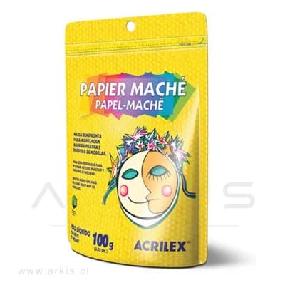 Papel Maché Acrilex 100 g