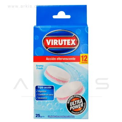 Pastilla W.C. Virutex Efervescente 12 Unidades