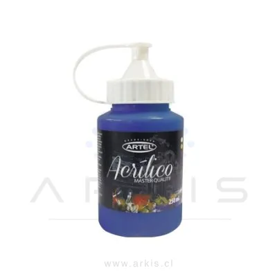 Pintura Acrílica Artel 250 cc Azul Ultra Mar