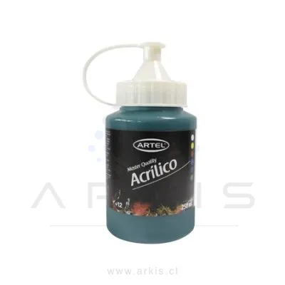 Pintura Acrílica Artel 250 cc Verde Viridian