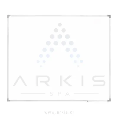 Pizarra Acrílica Arcovi Blanco 1x1.2 m