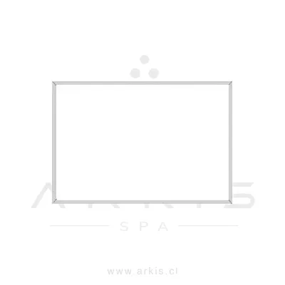 Pizarra Acrílica Arcovi Blanco 50x100 cm