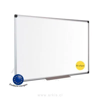 Pizarra Bisilque Doble Cara Blanco 120x90 cm
