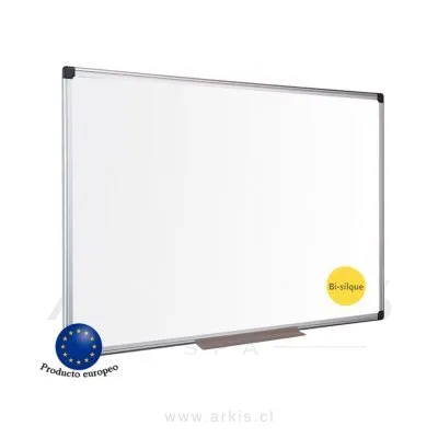 Pizarra Bisilque Doble Cara Blanco 240x120 cm