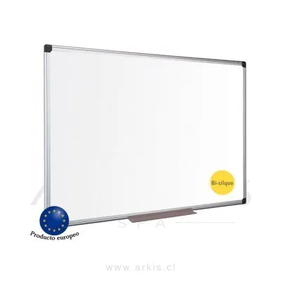 Pizarra Bisilque Doble Cara Blanco 60x45 cm