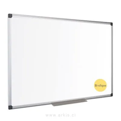 Pizarra Magnética Bisilque 90x60 cm Blanco